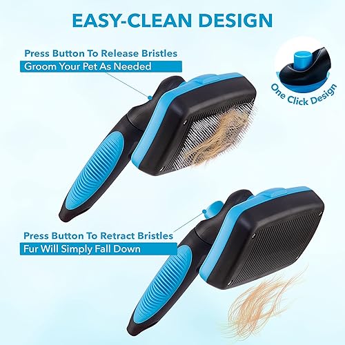 Pet Button Brush Large Hi Quality