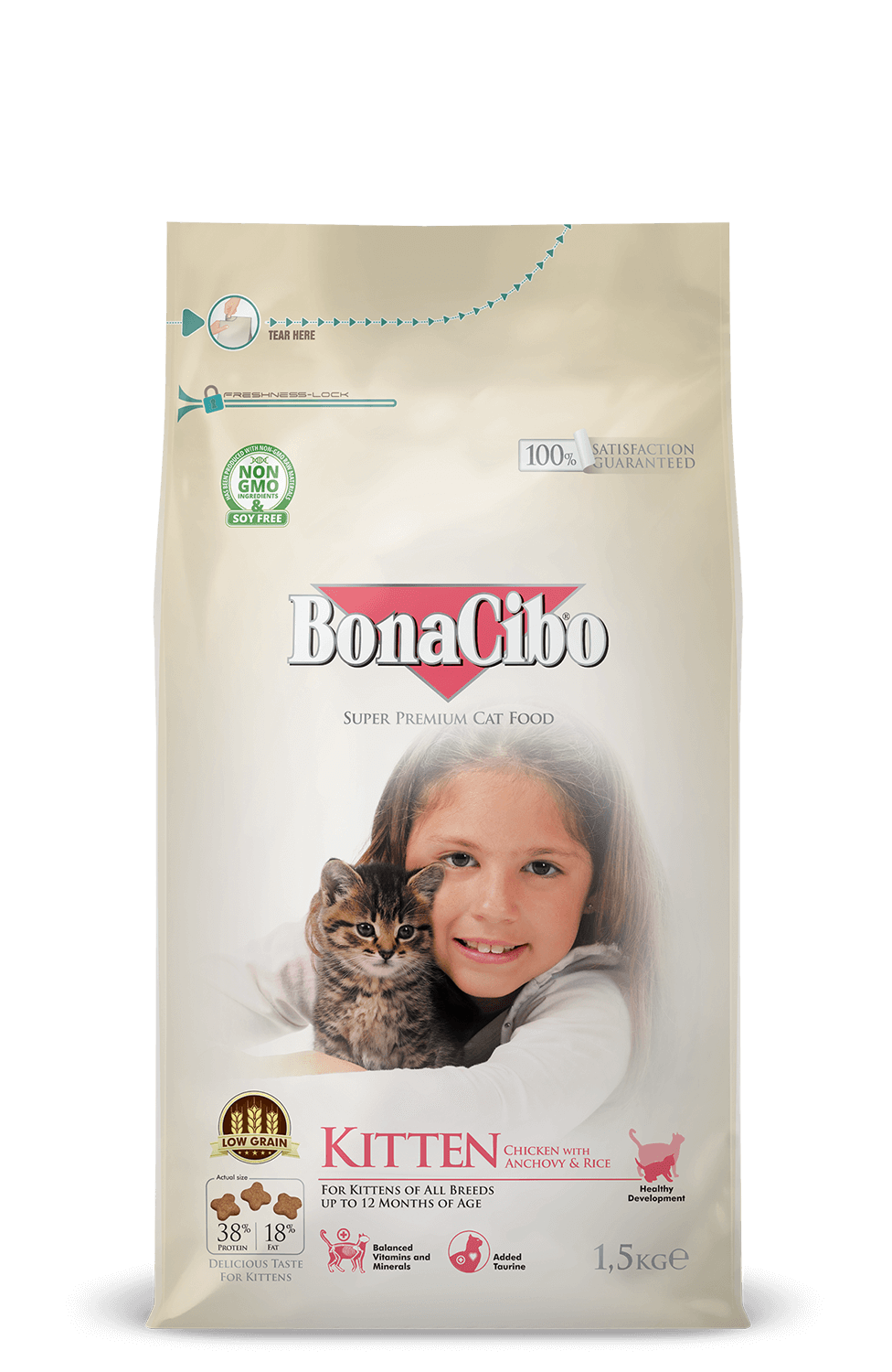 Bonacibo Kitten Chicken Cat Food