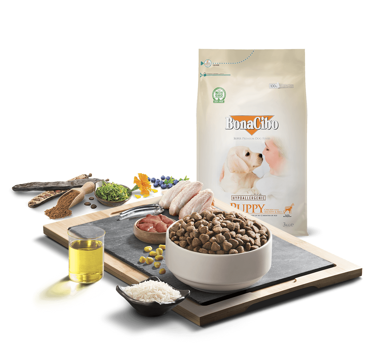 Bonacibo Puppy Food with Chicken