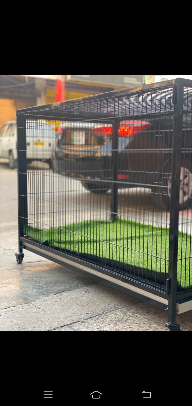 Dog Cage For Adult Dogs 4x2.5x2.5 with Carpet