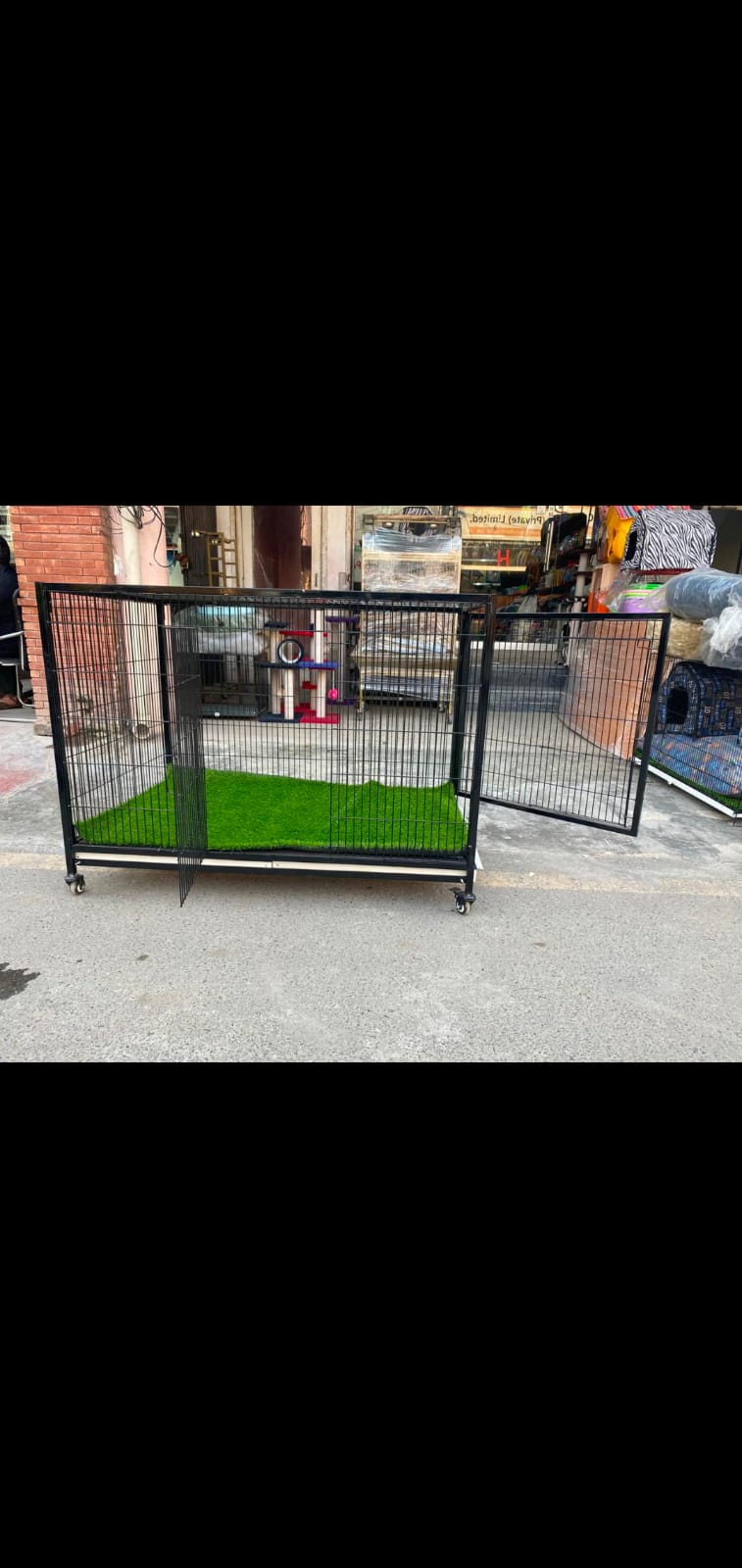 Dog Cage For Adult Dogs 4x2.5x2.5 with Carpet