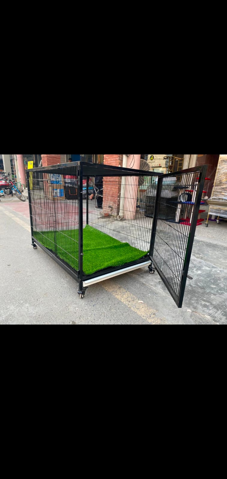 Dog Cage For Adult Dogs 4x2.5x2.5 with Carpet