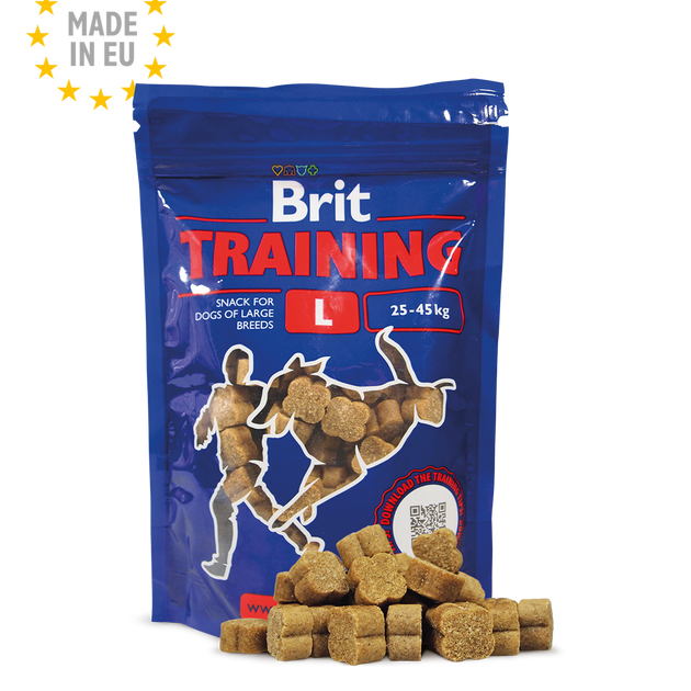 Brit Dog Training Treats (SNACKS FOR DOGS of LARGE BREEDS 25 - 45 KG)