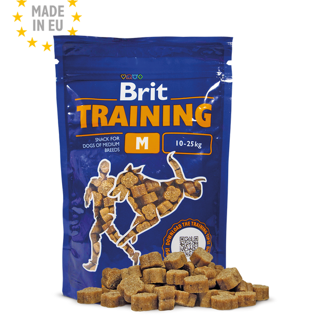 Brit Dog Training Treats 200g  (SNACKS FOR DOGS of Medium BREEDS 10 - 25 KG)