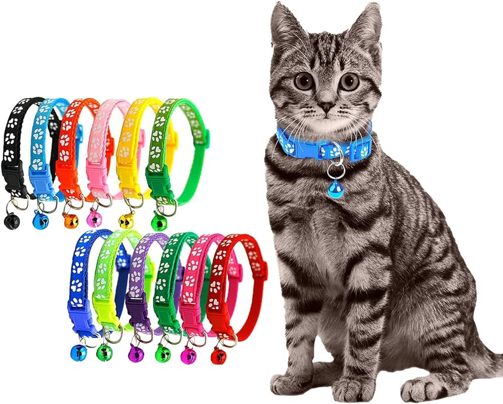 Cat Collar With Bell Imported Hi Quality (Adjustable Size)