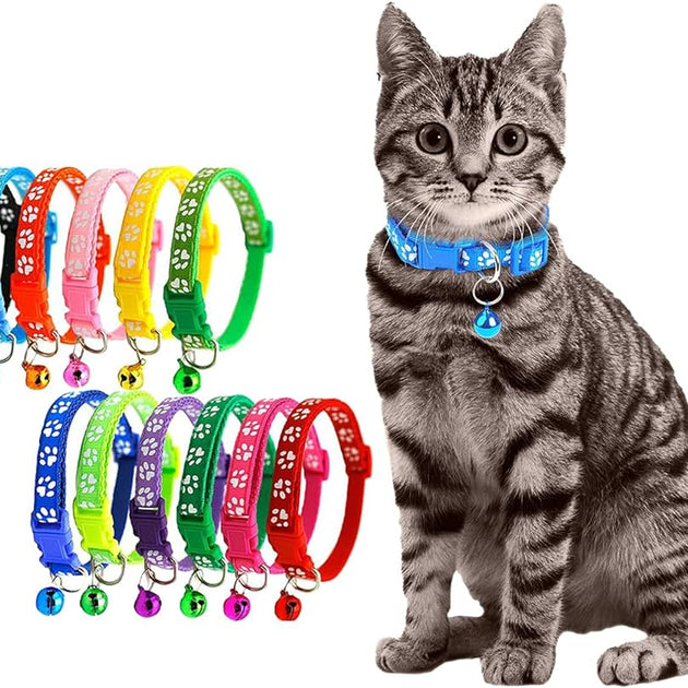 Cat Collar With Bell Imported Hi Quality (Adjustable Size)