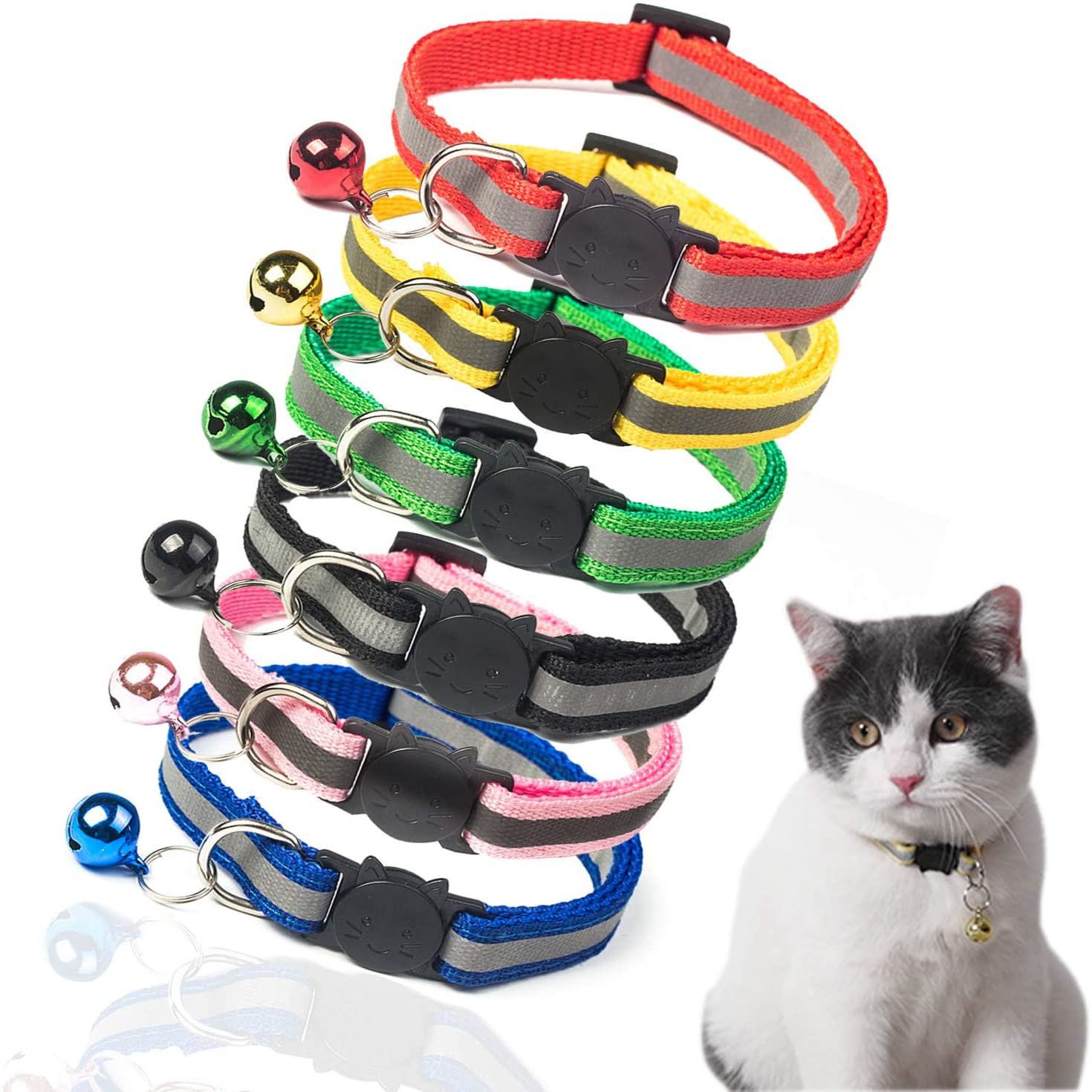 Cat Collar With Bell Imported Hi Quality (Adjustable Size)