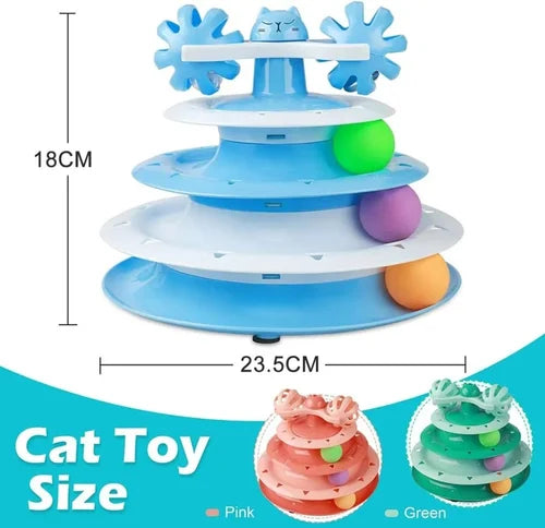 Cat Tower Track Toys New Design