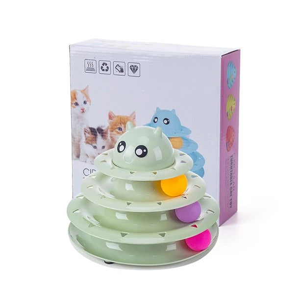 Cat Tower Track Toy 3 Layer