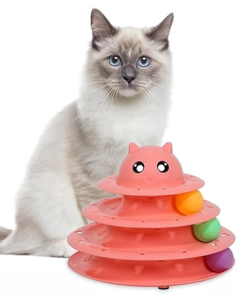 Cat Tower Track Toy 3 Layer