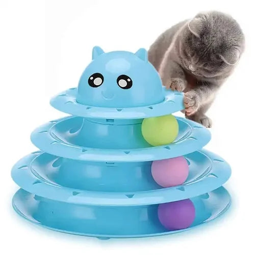 Cat Tower Track Toy 3 Layer