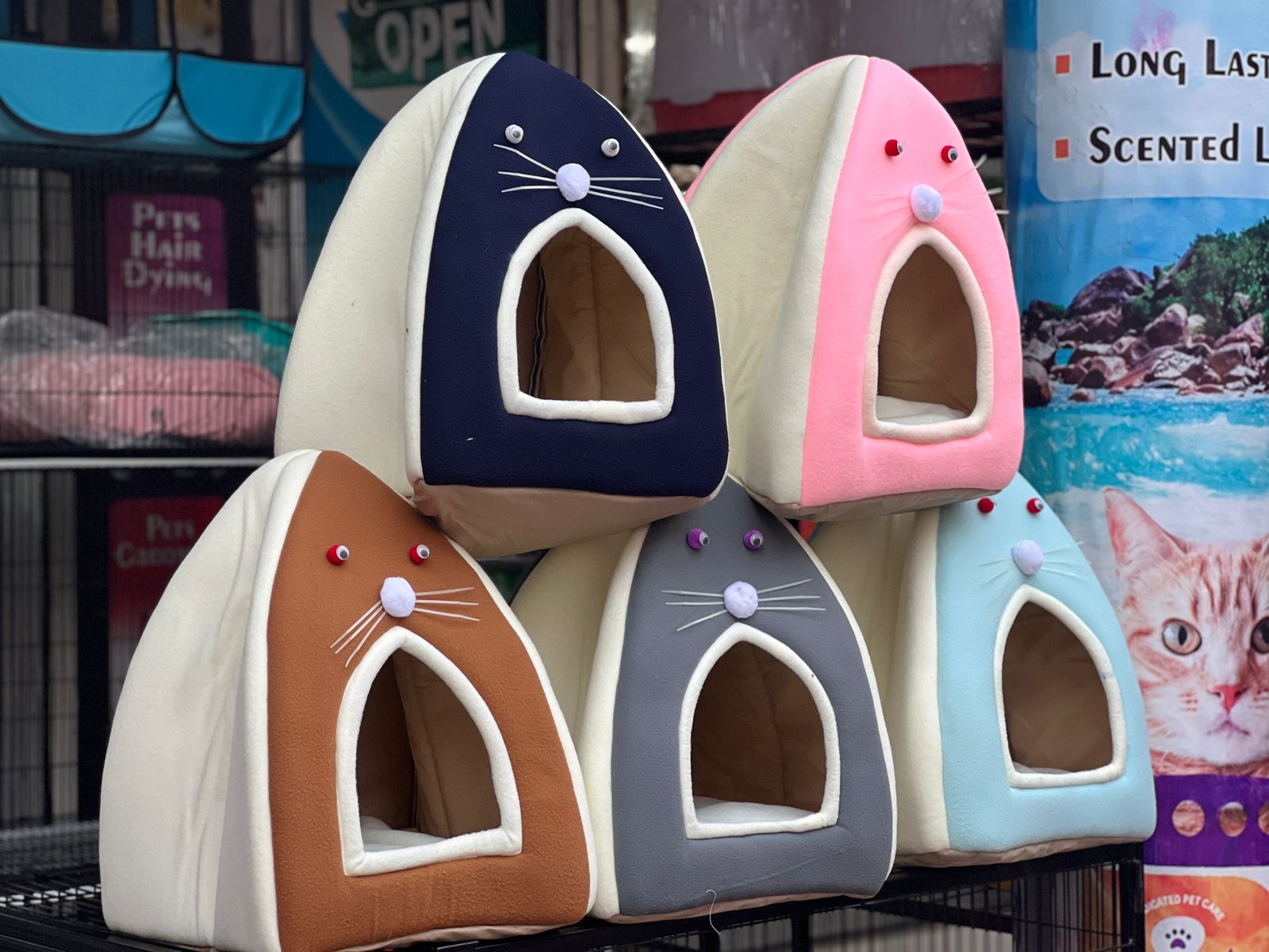 Cat House Doremon Shaped Hi Quality Cat House