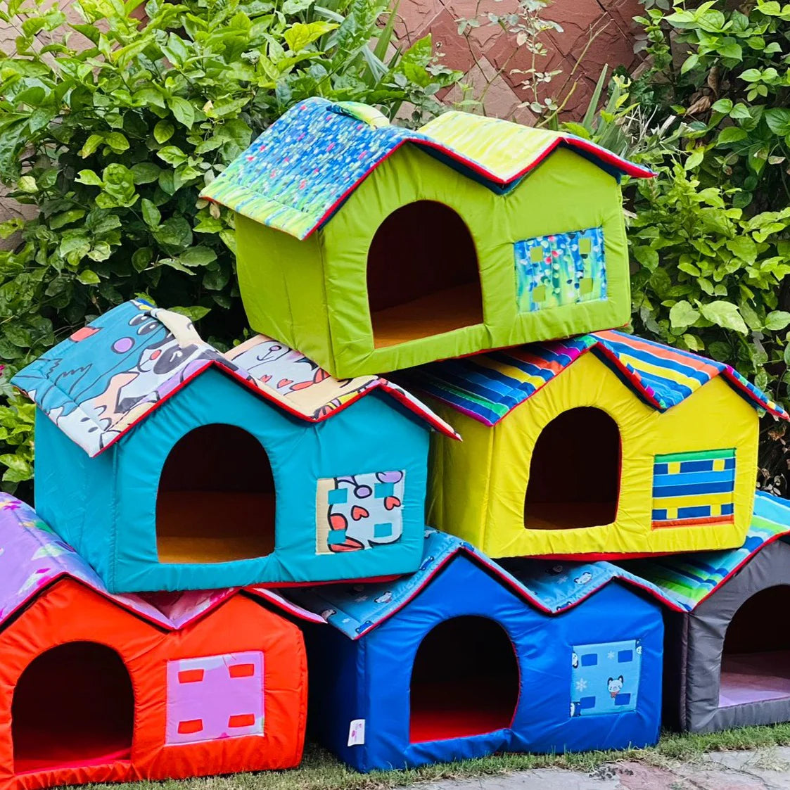 Cat House Double Hut Large