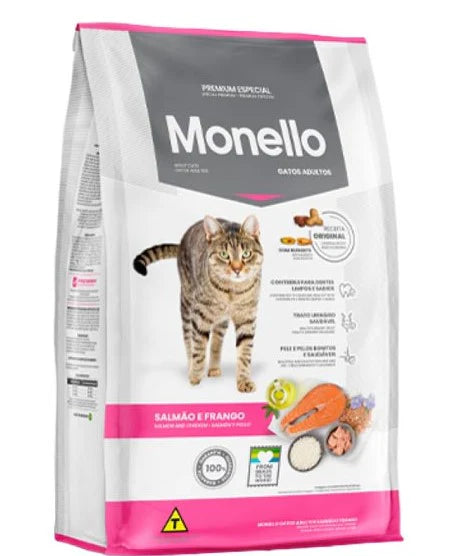 Monelllo Cat Food Salmon & Chicken