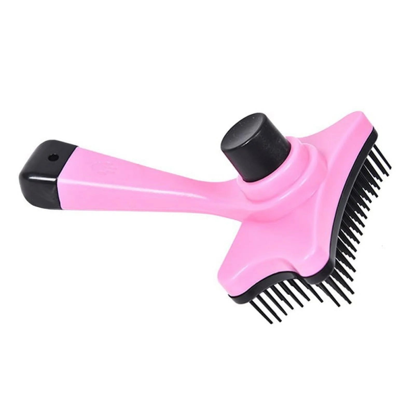 Pet Button Brush Plastic (AB 389)