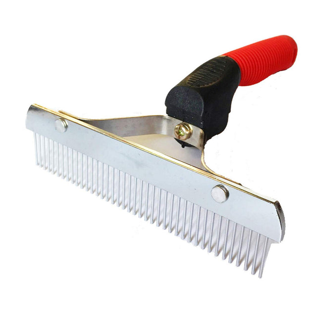 Rake Comb For Pets Heavy-Duty Stainless Steel