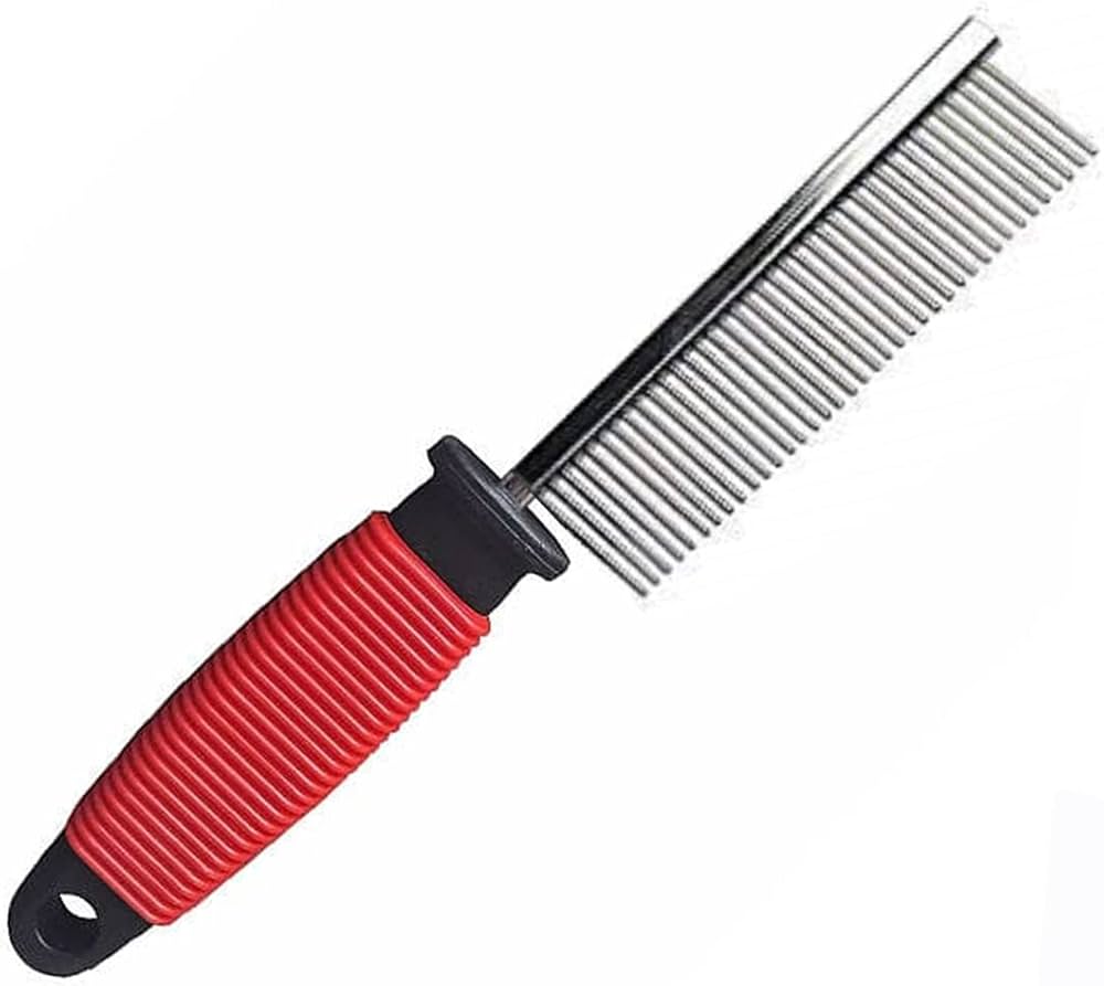 Single Side Steel Pet Grooming Comb