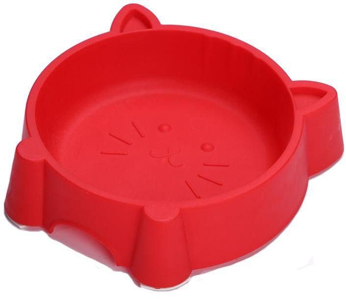 Cat Food Bowl (Single Cat Face)