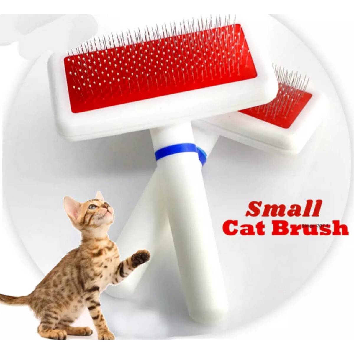 Cat Brush/ Dog Brush in White Color