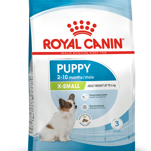 Royal Canin X-Small Puppy Dog Food 3kg