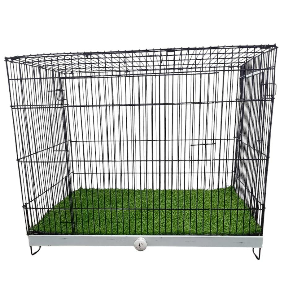 Kitten Cage / Kitten House 2x 1.5 x 1.5ft With Grass Carpet