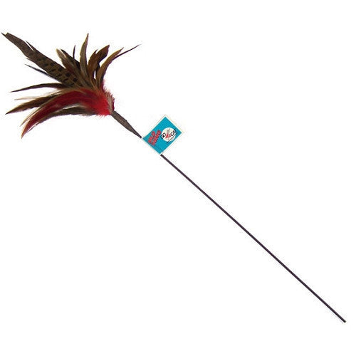 Cat Toy Stick Feather - Hi Quality Cat Toy Stick