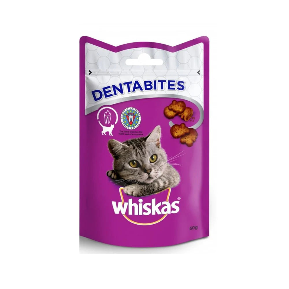 Whiskas Dentabites Cat Treat Pouch