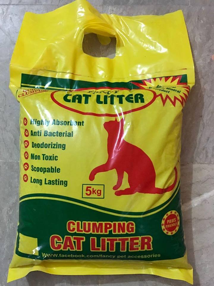 Fancy Cat Litter HI Quality Bentonite Cat litter