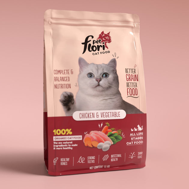 Flori pet Cat Food Chicken Flavor