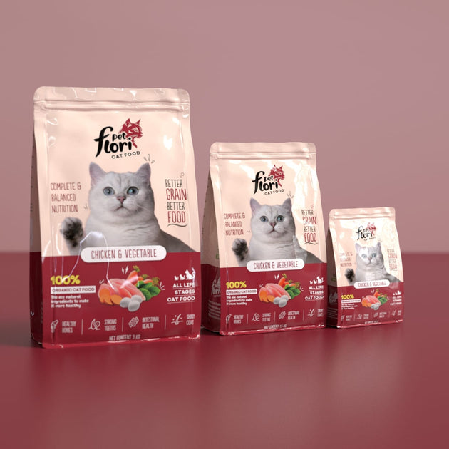 Flori pet Cat Food Chicken Flavor