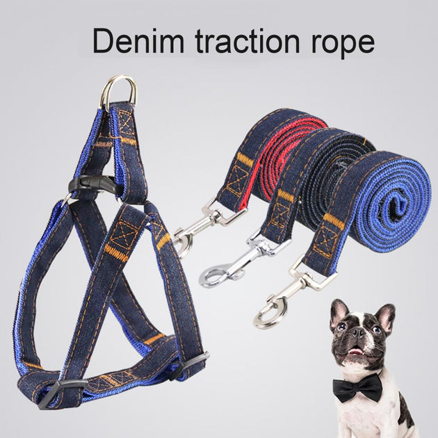 Dog Harness Jeans (Adjustable)