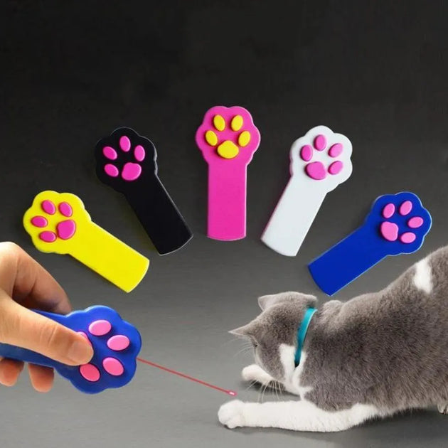 Cat Toy Lazer Light Paw Shaped