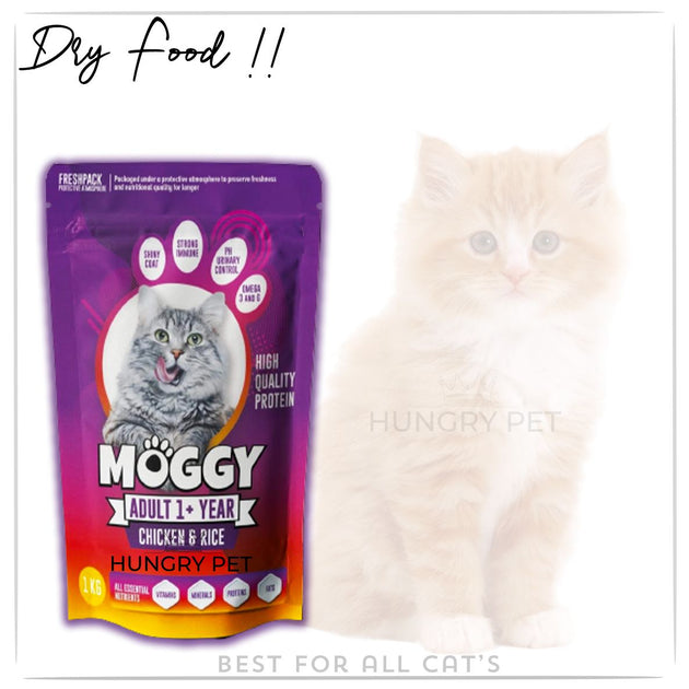 Moggy Adult Cat Food 1kg