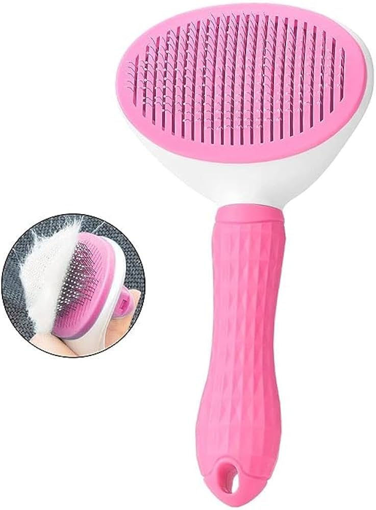 Grooming Button Brush Oval