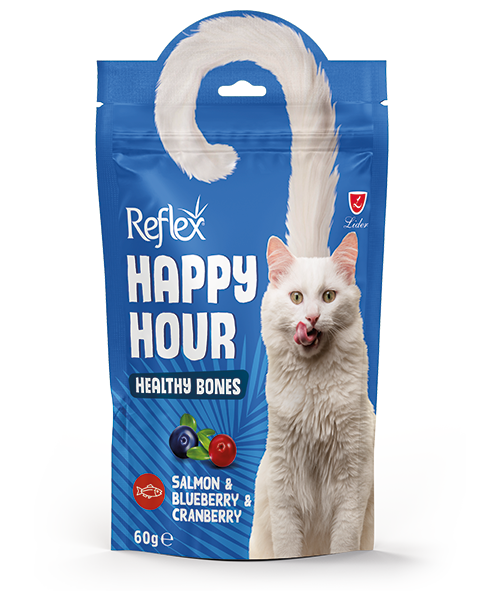 Reflex Happy Hour / Healthy Bones Salmon & Blueberry & Cranberry Support for Healthy Bones