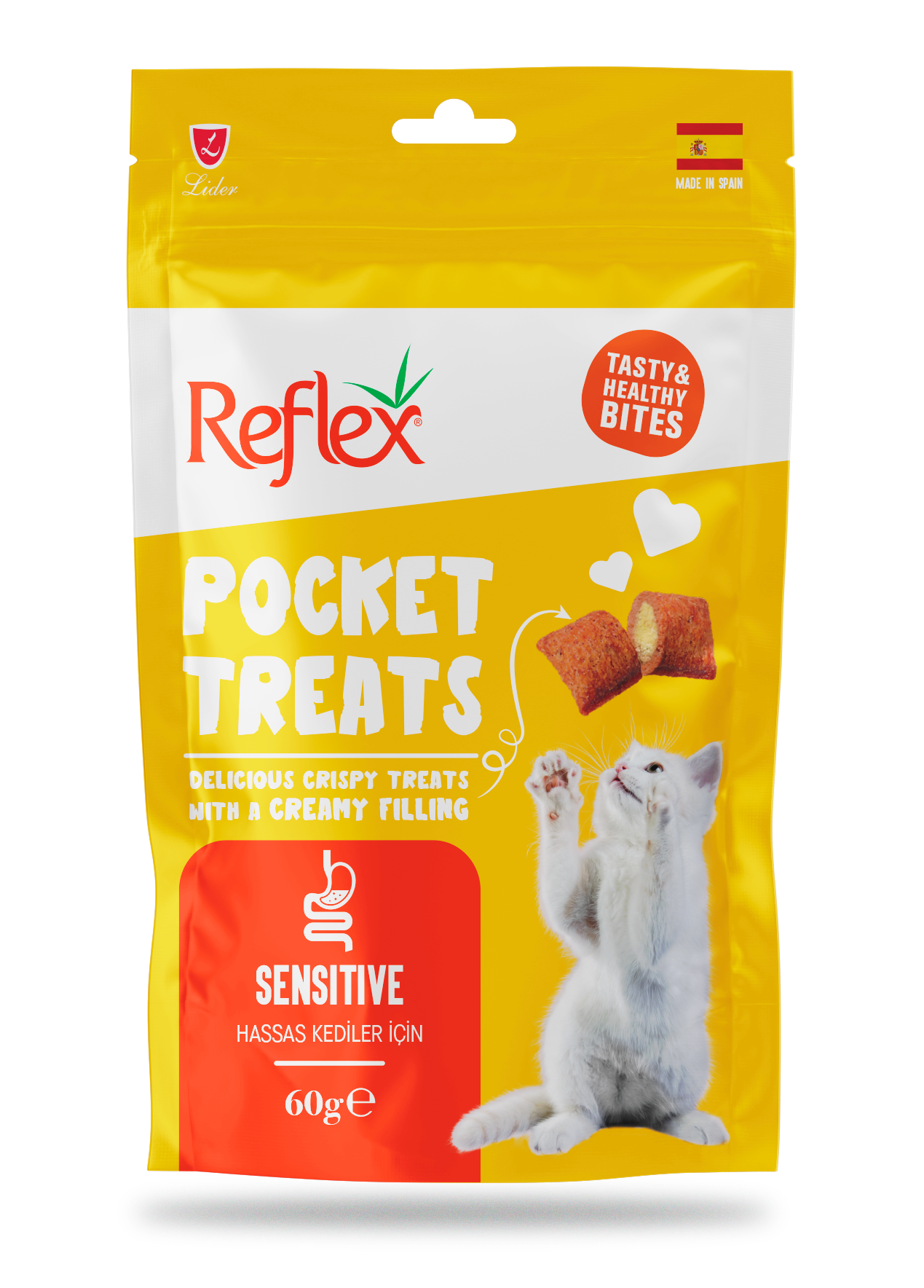 Pocket Treats /  Reflex Cat Treats for Sensitive Cats