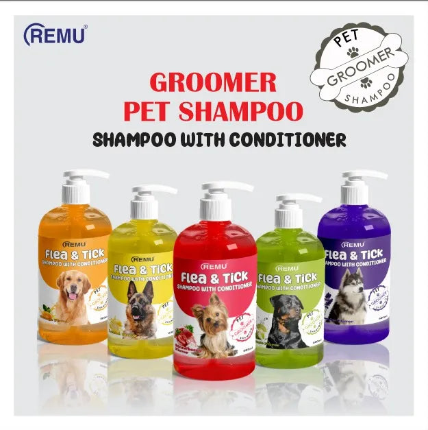 Remu Groomer Dog Shampoo 600ml