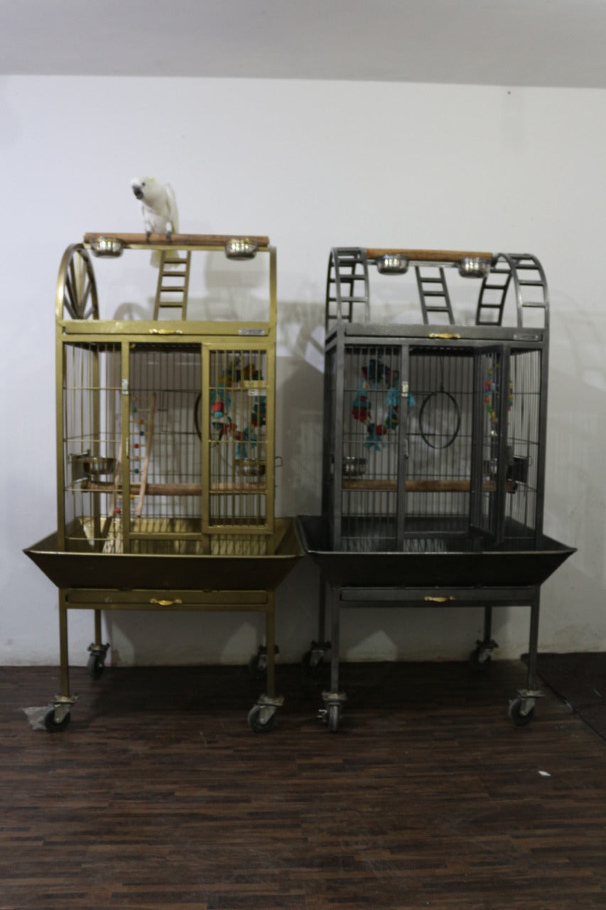 Bird Cage With Stand for Grey Parrot/ Cockatoo/ Amazon Parrot & Macaw