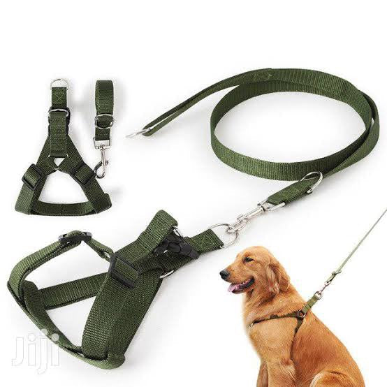 Dog Soft Harness with Leash